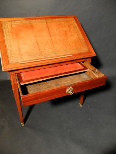 Architect&#039;s table called Tronchin style stamped Vassou - Louis XVI