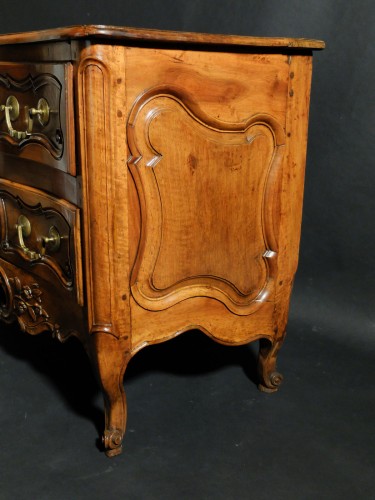 Provençale Chest Of Drawers - Nîmes 18th Century  - Furniture Style Louis XV