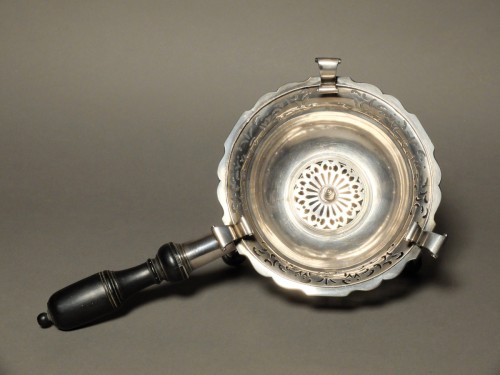 Antique Silver  - Solid silver stove by JB Leroux, Lille, 1746 