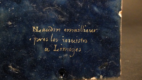 Sainte Thérèse émail XVIIe par Nicolas Laudin - Louis XIII