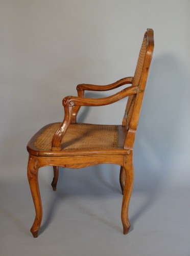 Sièges Fauteuil & Bergère - Fauteuil de cabinet ou de bureau estampillé Etienne Meunier