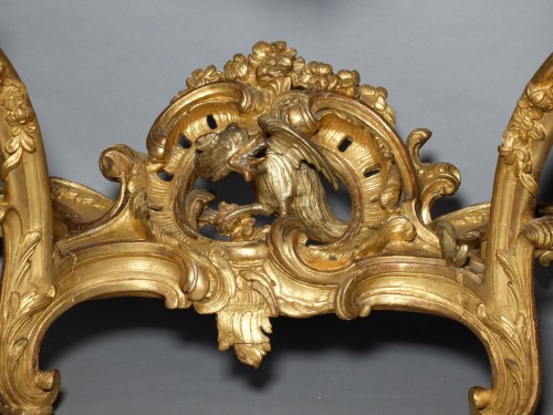 Antiquités - Louis XV period dragon console 