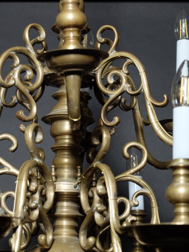 Dutch 12 lights chandelier  - 