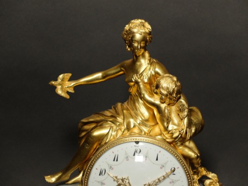 Love and Friendship, Louis XVI period clock - Horology Style Louis XVI