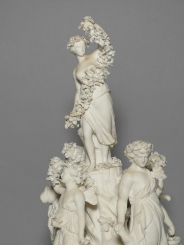 Allegorical Group In Biscuit - Paris, Circa 1800  - 