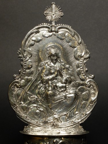 18th century font in solid silver  - Religious Antiques Style Louis XV