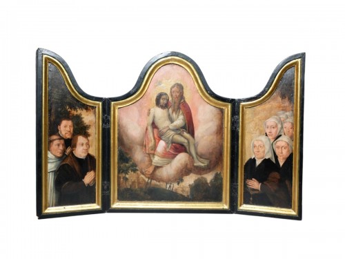 Triptyque de la Sainte Trinité - Fin du XVIe siècle