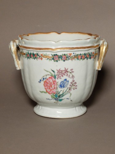 Transition - Grande terrine et sa paire de rafraichissoirs à bouteilles