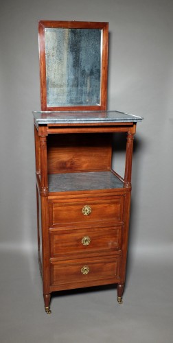 Mobilier Coiffeuse - Barbière Louis XVI estampillée Canabas