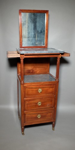 Barbière Louis XVI estampillée Canabas - Antiquités Olivier Alberteau