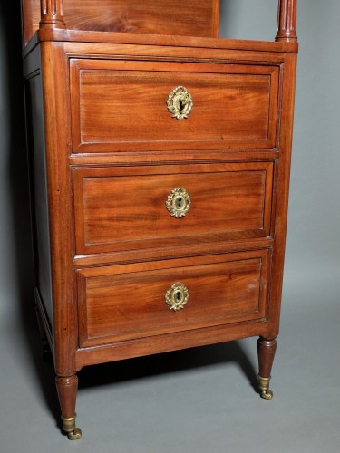 Antiquités - Barbière Louis XVI estampillée Canabas