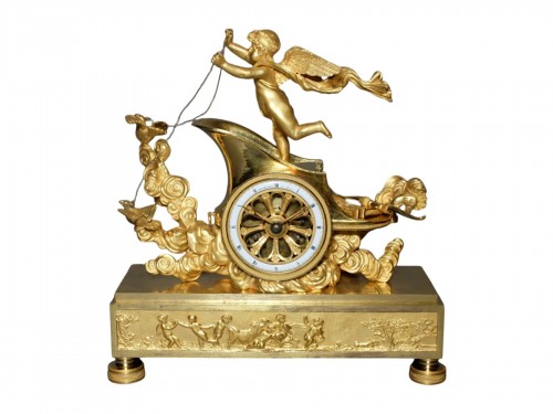 Empire period chariot clock