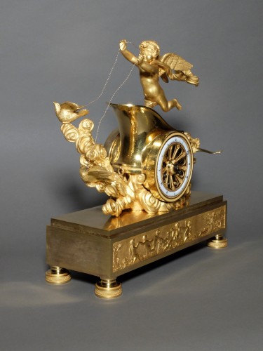 Horology  - Empire period chariot clock