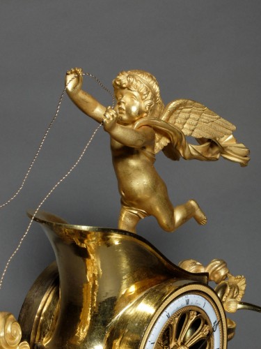 Empire period chariot clock - 