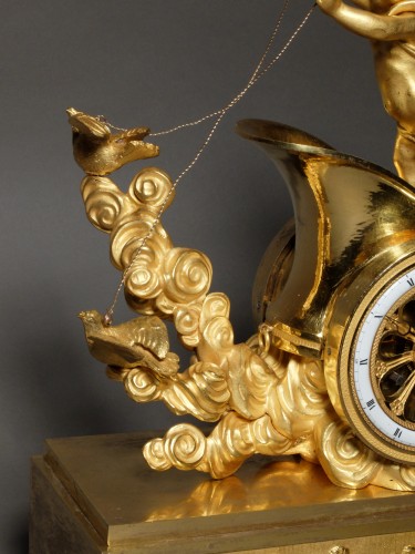 19th century - Empire period chariot clock
