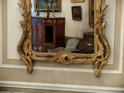 Miroirs, Trumeaux  - Miroir provençal d’époque Louis XV