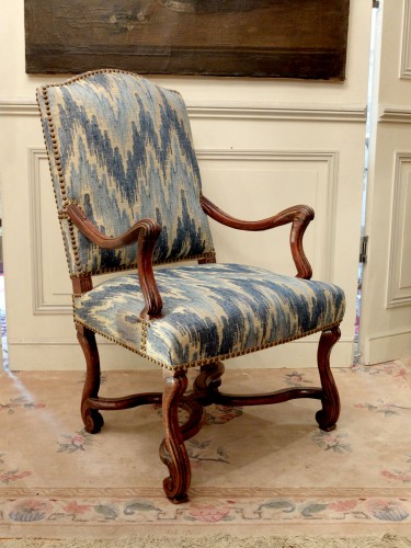 Louis XIV - Paire de fauteuils d'époque Louis XIV