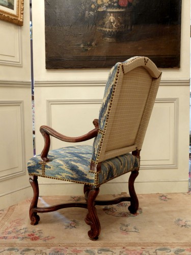 Antiquités - Paire de fauteuils d'époque Louis XIV