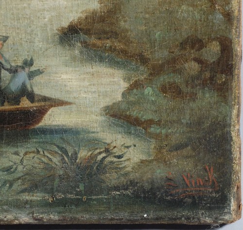 Louis XV - La plantation coloniale - signé Vinck