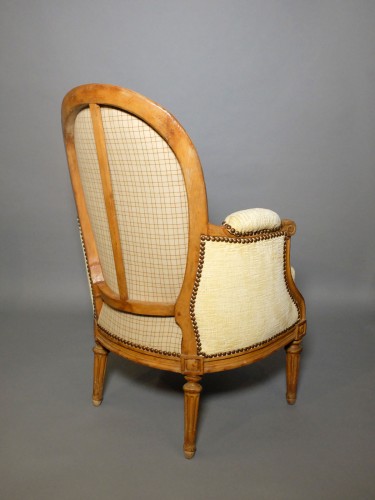 Sièges Fauteuil & Bergère - Bergère d'enfant d'époque Louis XVI par J.B Boulard