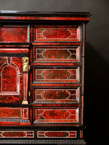 Cabinet anversois du XVIIe siècle - Mobilier Style Louis XIV