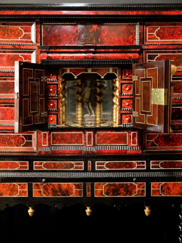 XVIIe siècle - Cabinet anversois du XVIIe siècle