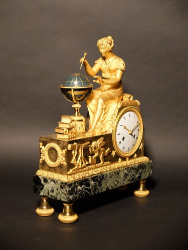 Horlogerie Pendule - Pendule à l'Astronomie d'époque Empire