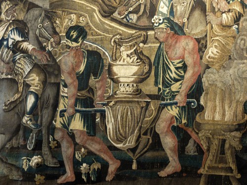 Le triomphe d'Alexandre - Tapisserie de la Manufacture d'Aubusson circa 1700 - Louis XIV