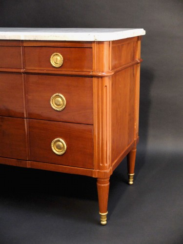 Commode d'époque Louis XVI par Fidelys Schey - Mobilier Style Louis XVI