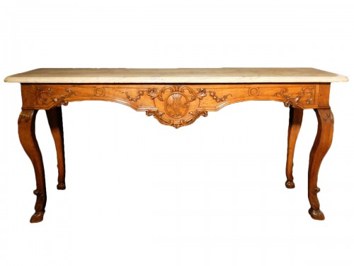 Important game table from the Régence period