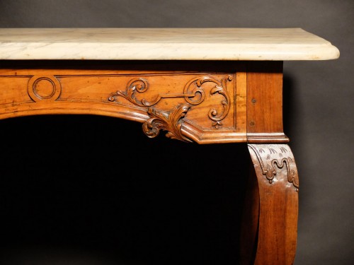 XVIIIe siècle - Importante table à gibier d'époque Régence