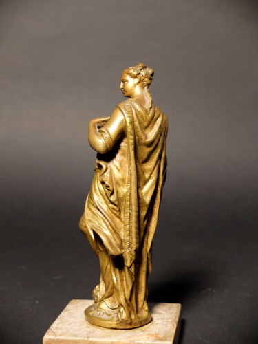 Sculpture Sculpture en Bronze - Paire de bronzes italiens - Minerve et Judith