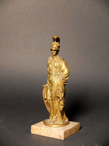 Paire de bronzes italiens - Minerve et Judith - Napoléon III