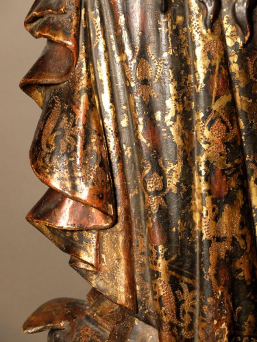 Vierge de l'Immaculée Conception - Espagne XVIIème siècle - Louis XIV