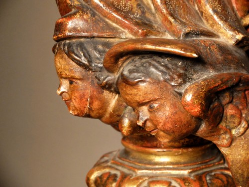 Antiquités - Vierge de l'Immaculée Conception - Espagne XVIIème siècle