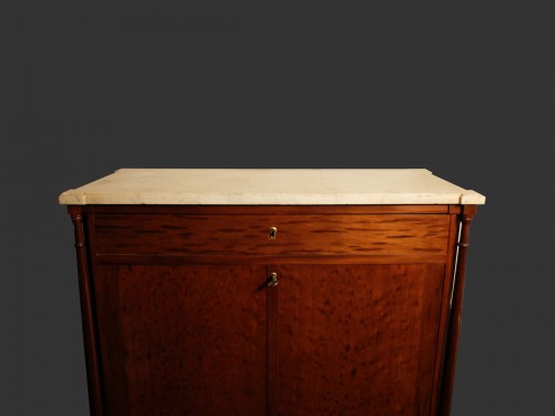 Antiquités - Secrétaire d'époque Louis XVI estampillé Jean Baptiste Bernard DEMAY