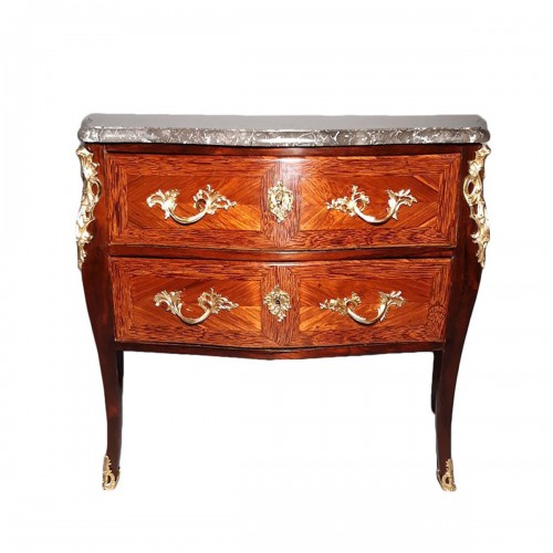 Commode d'époque Louis XV estampillée Jean Georges SCHLICHTIG