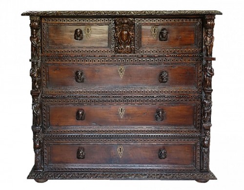 Chest of drawers &quot;à bambocci&quot; - Genoa, Renaissance period