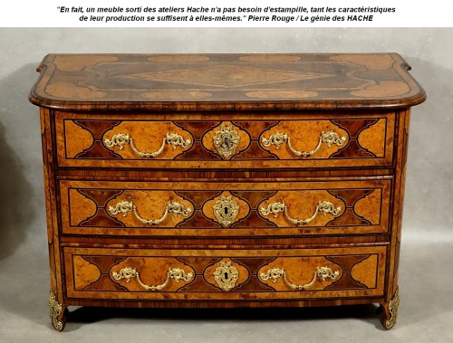 Furniture  - Louis XIV commode by Thomas Hache