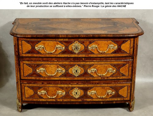 Mobilier Commode - Commode d'époque Louis XIV par Thomas Hache