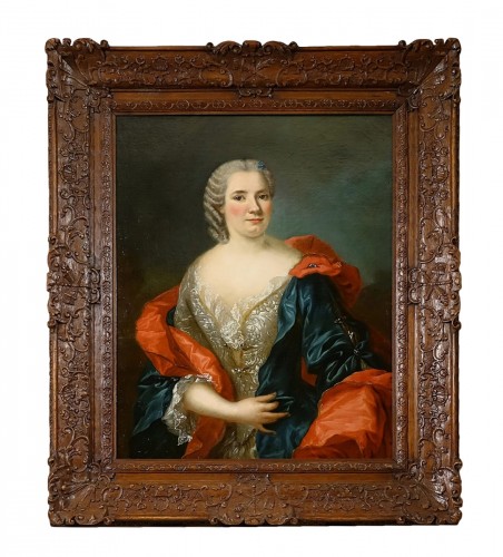 Régence period portrait - Van Loo circle