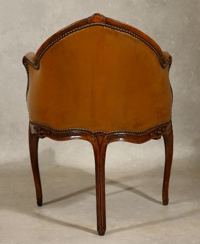 Fauteuil de bureau par Jean-René Nadal, Paris époque Louis XV - Louis XV