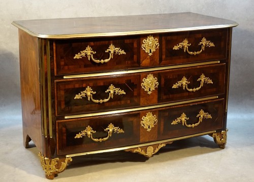 Mobilier Commode - Commode d'époque Louis XIV attribuée à François Lieutaud