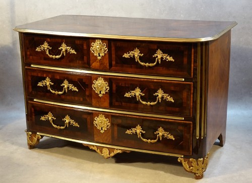 Commode d'époque Louis XIV attribuée à François Lieutaud - Antiquités Philippe Glédel