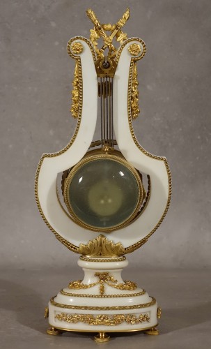 Napoléon III - Pendule lyre néoclassique - Paris époque Napoléon III