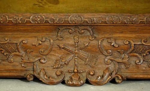 La coupeuse de choux ou Le Midy. Atelier de Jean-Baptiste Santerre. XVIIIe - Régence