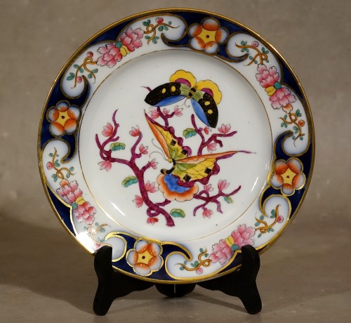 XIXe siècle - Service à dessert en porcelaine de Bayeux
