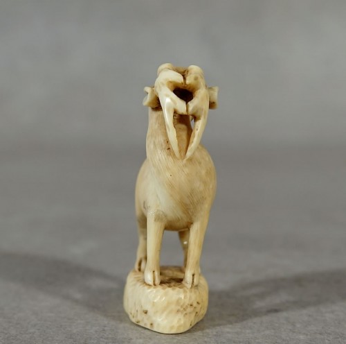 Netsuke signé Eiichi - Japon époque Edo - Antiquités Philippe Glédel