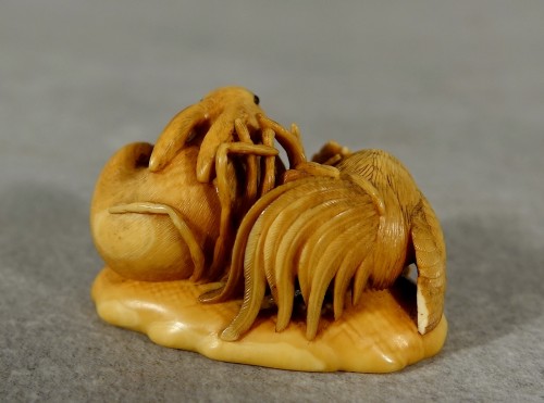  - Netsuke signé Kaigyokusai Masatsugu