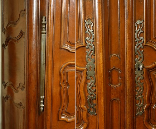 Armoire de mariage provençale - Fourques XVIIIe - Louis XV